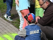 Verkehrserziehung mit Vorschulkindern: Fahrschule Flegel zu Gast bei der Lebenshilfe Walsrode