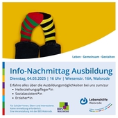 Info-Nachmittag Ausbildung am 4. März 2025 um 16 Uhr