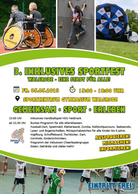 Flyer Inklusives Sportfest