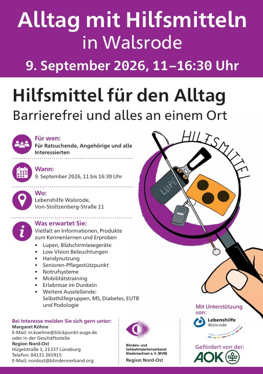 Hilfsmittelausstellung in der Klaus-Dieter-Haehn-Schule